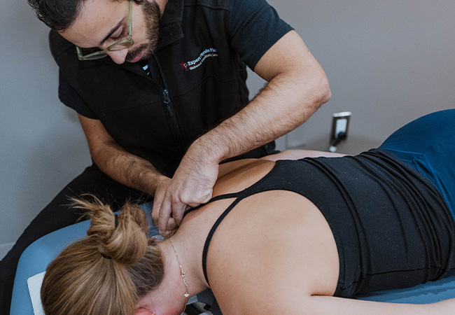 The Surprising Connection Between Neck Pain and A Weak Upper Back